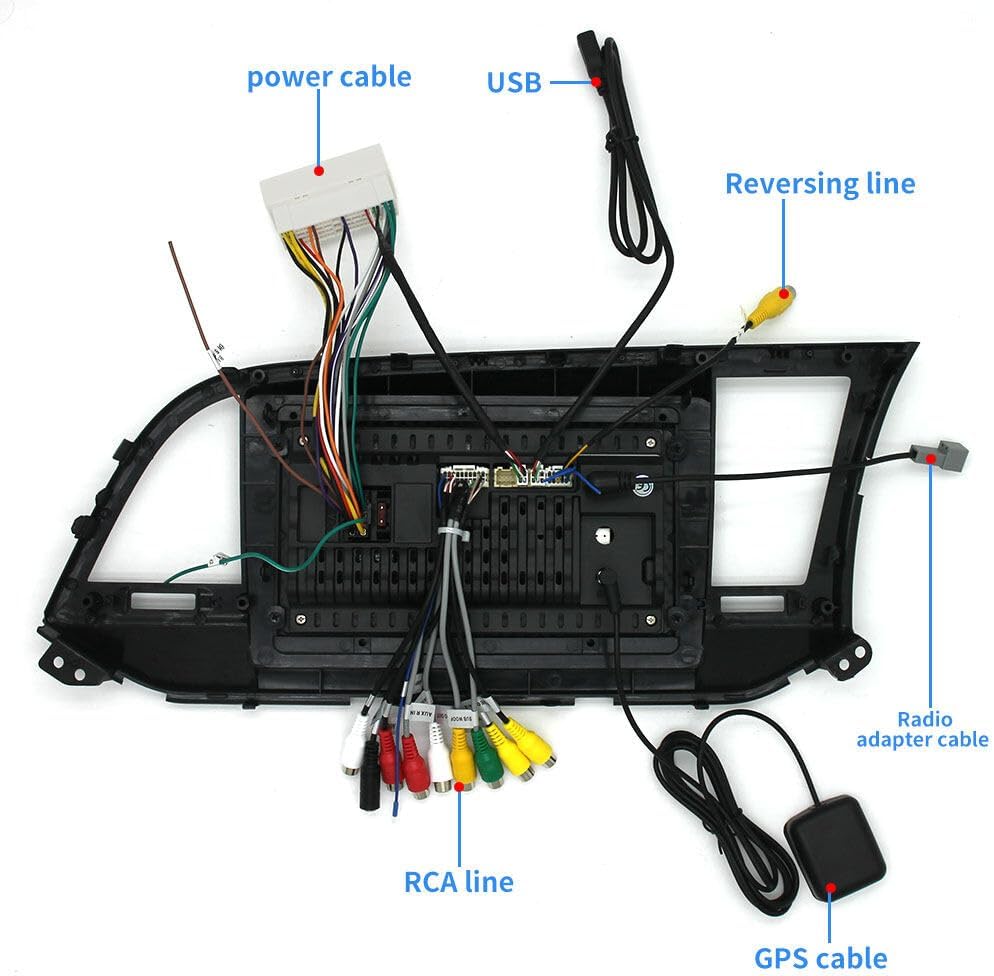 Car Stereo Apple Carplay Radio GPS Navi Android 11 for Hyundai Elantra 2016-2018