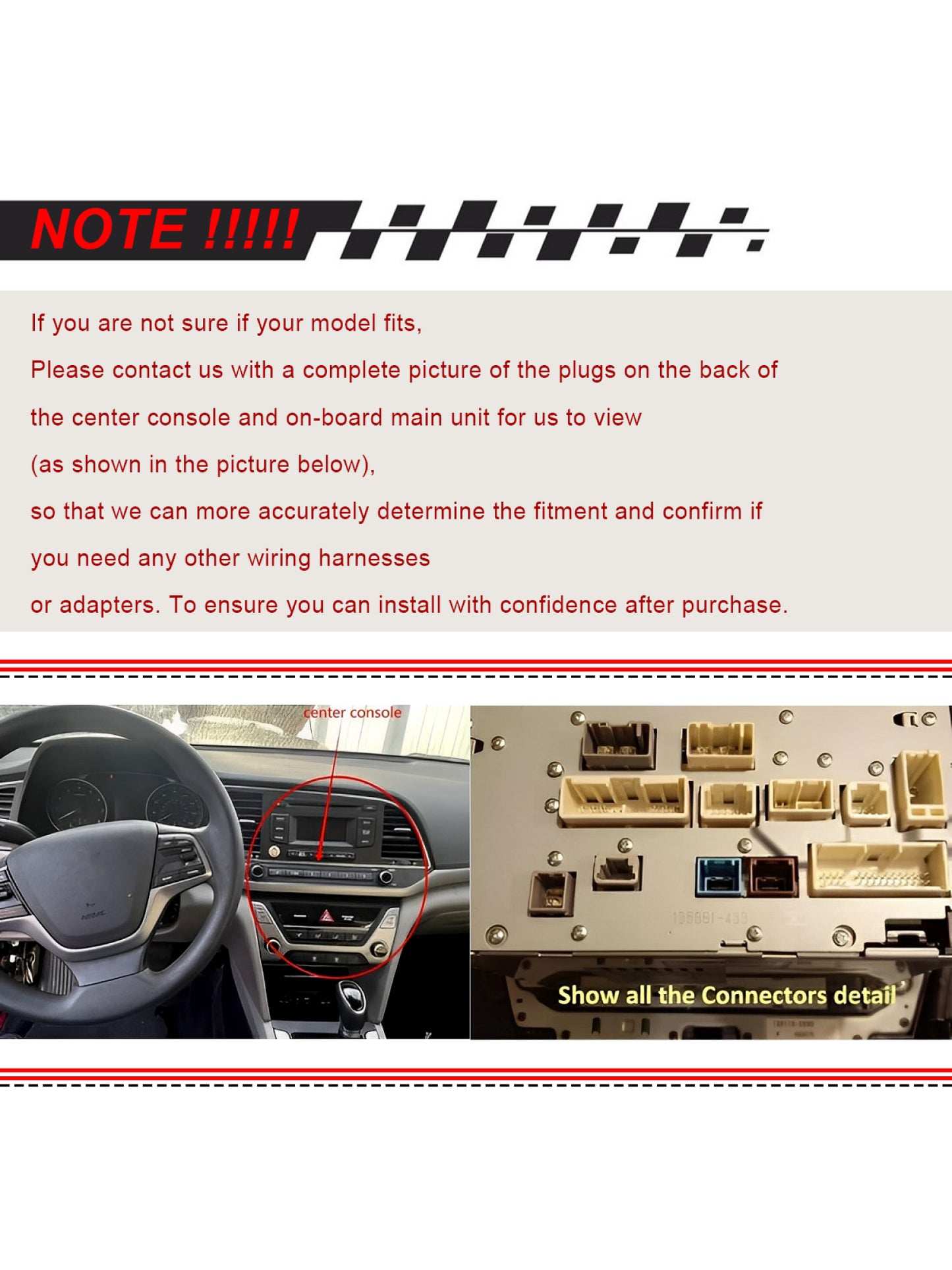 7'' Android 13 Support Carplay Car Stereo Radio For Ford Transit Connect 2014-18