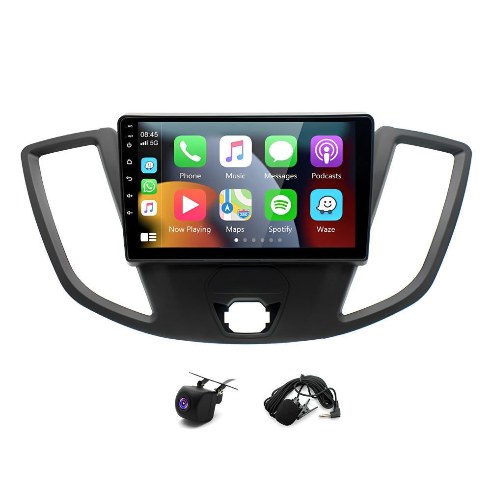 9inch Car Stereo Radio Car-play GPS Wifi Compatible for Transit 2013-2019 Android 13
