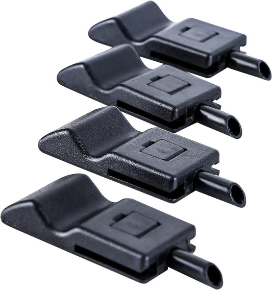 EWLSAC Door Lock Knobs Front/Rear Fits for Chevy/GMC Silverado/Sierra 2007-2013, Front Rear Driver Passenger Side Black Replaces 15844616
